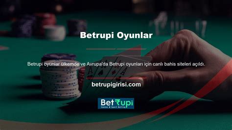 Betrupi Oyun İçin Öneriler